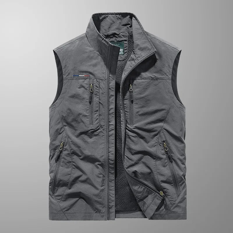 Casper – Åndbar cargo gilet med flere lommer