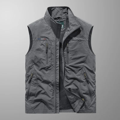 Casper – Åndbar cargo gilet med flere lommer