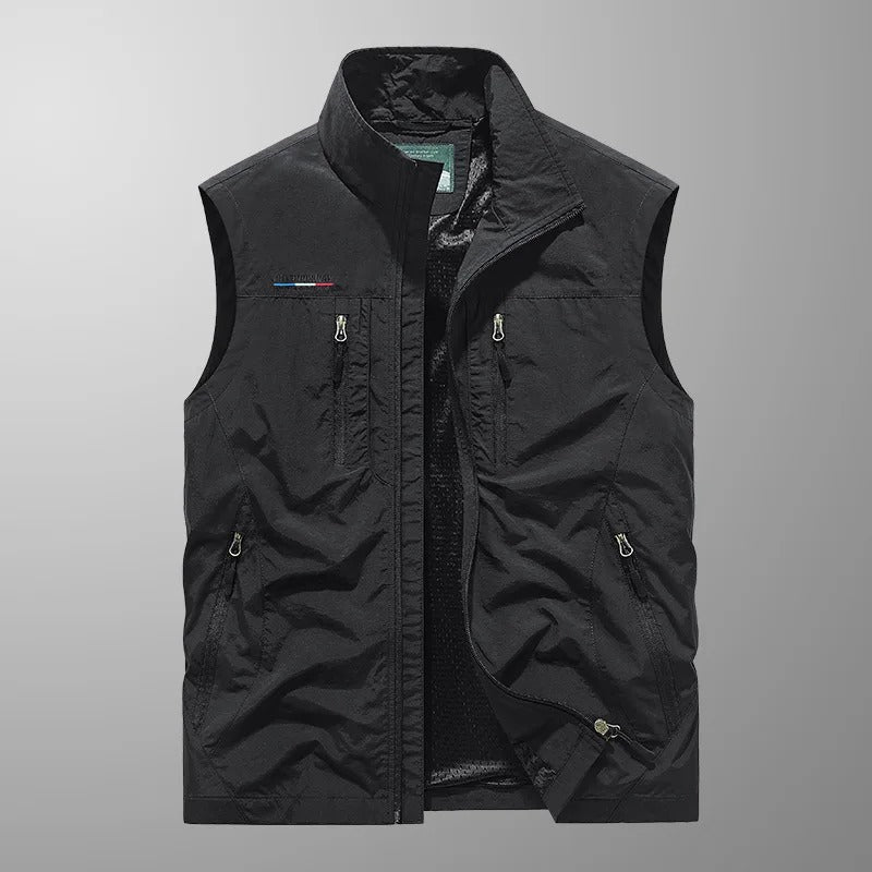 Casper – Åndbar cargo gilet med flere lommer