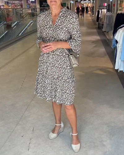 Kjole Leopardprint