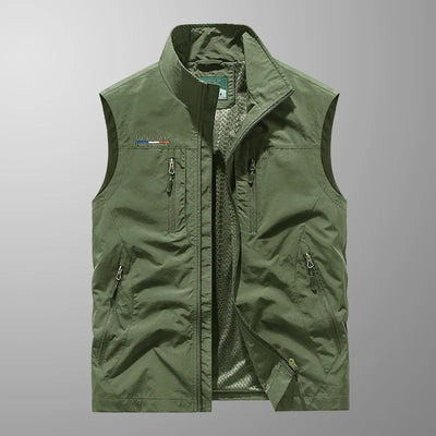 Casper – Åndbar cargo gilet med flere lommer