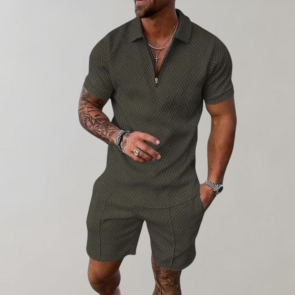 MIRAVO | Sommer-sæt til herrer med polo og shorts