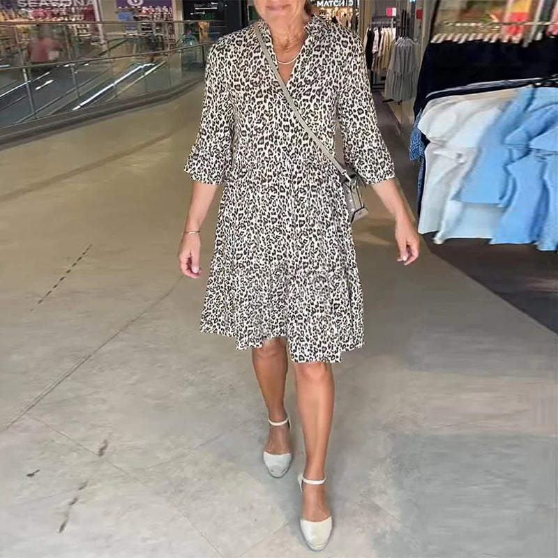 Kjole Leopardprint