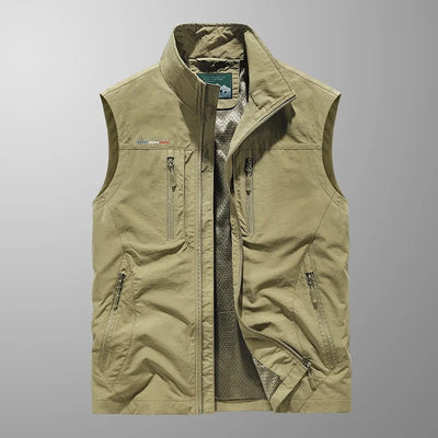 Casper – Åndbar cargo gilet med flere lommer