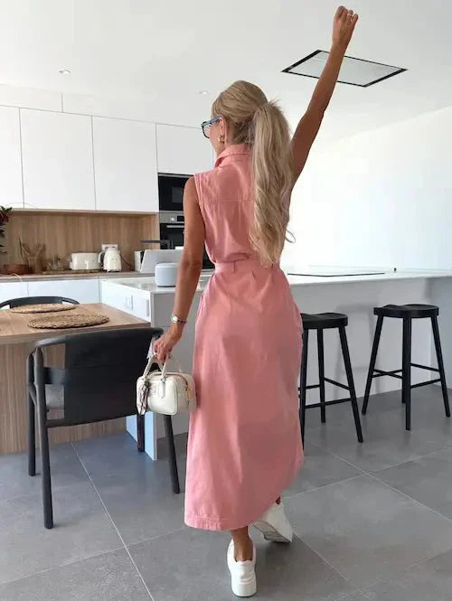 Ivy | Maxi Denim Kjole