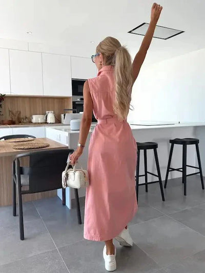 Ivy | Maxi Denim Kjole