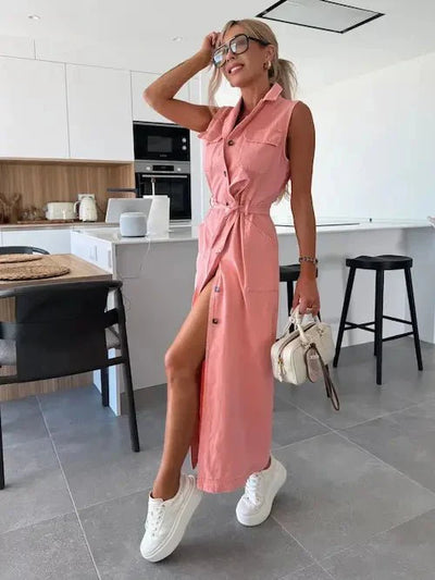 Ivy | Maxi Denim Kjole