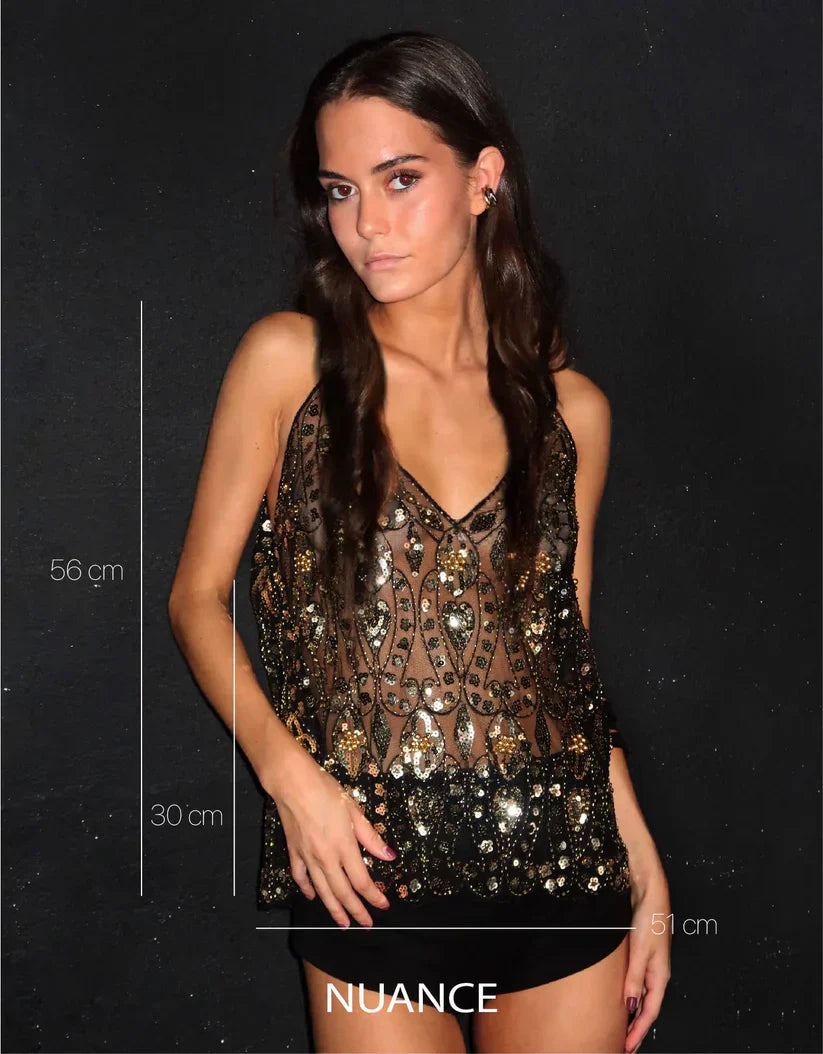 Lena | Glamourøs Perletop
